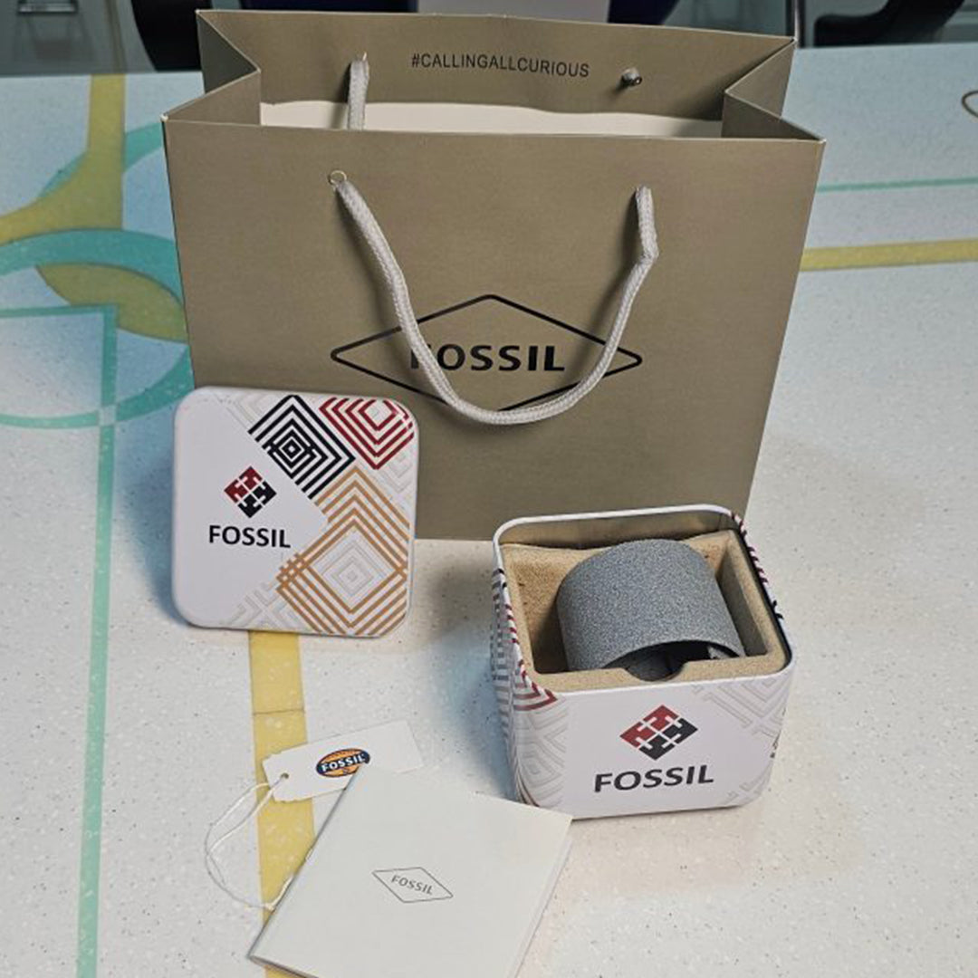 Fossil Black Metal Watch A