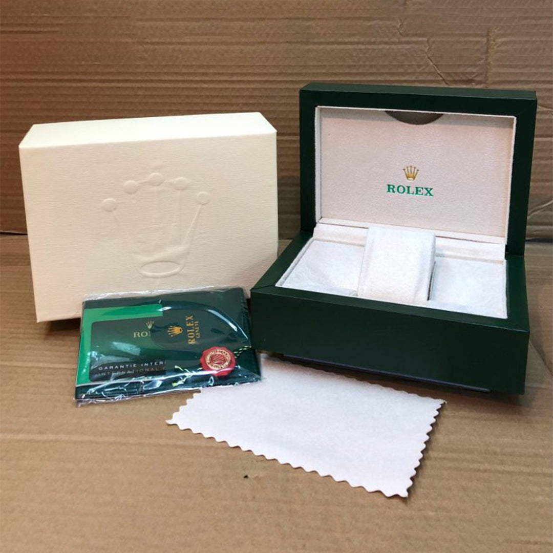 Rolex datejust gold silver gold dial metal watch