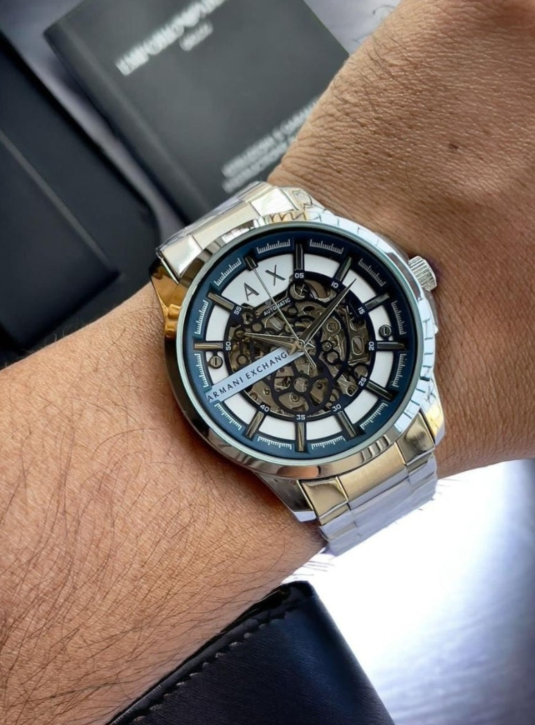 Armani Exchange Stainless Steel Automatic Metal watch