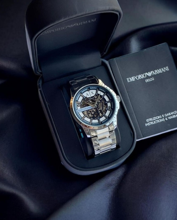 Armani Exchange Stainless Steel Automatic Metal watch