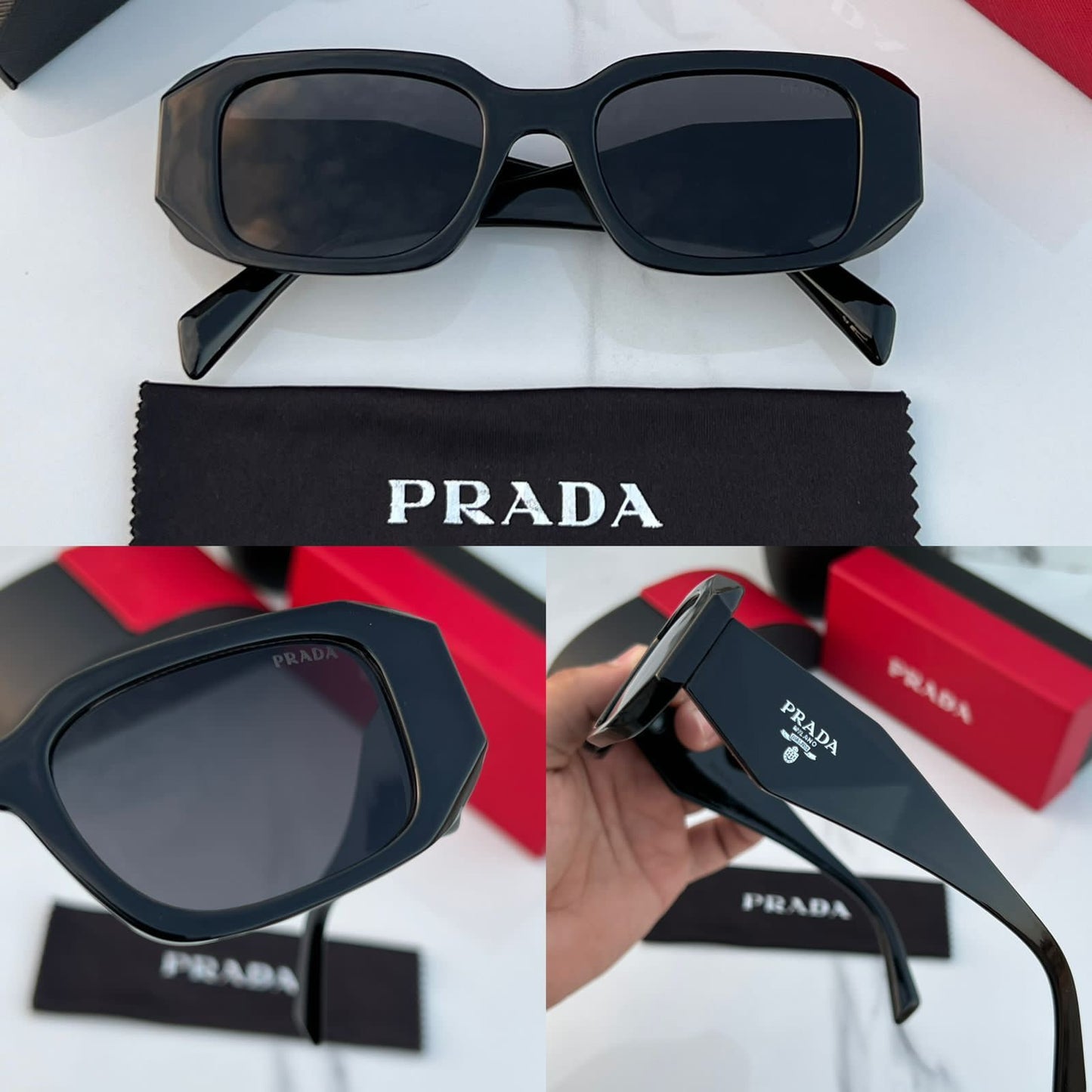 Prada Milano black sunglasses
