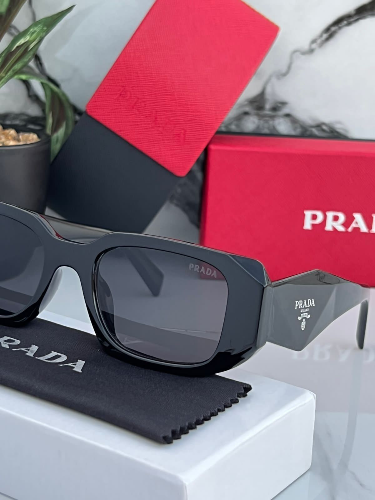 Prada Milano black sunglasses