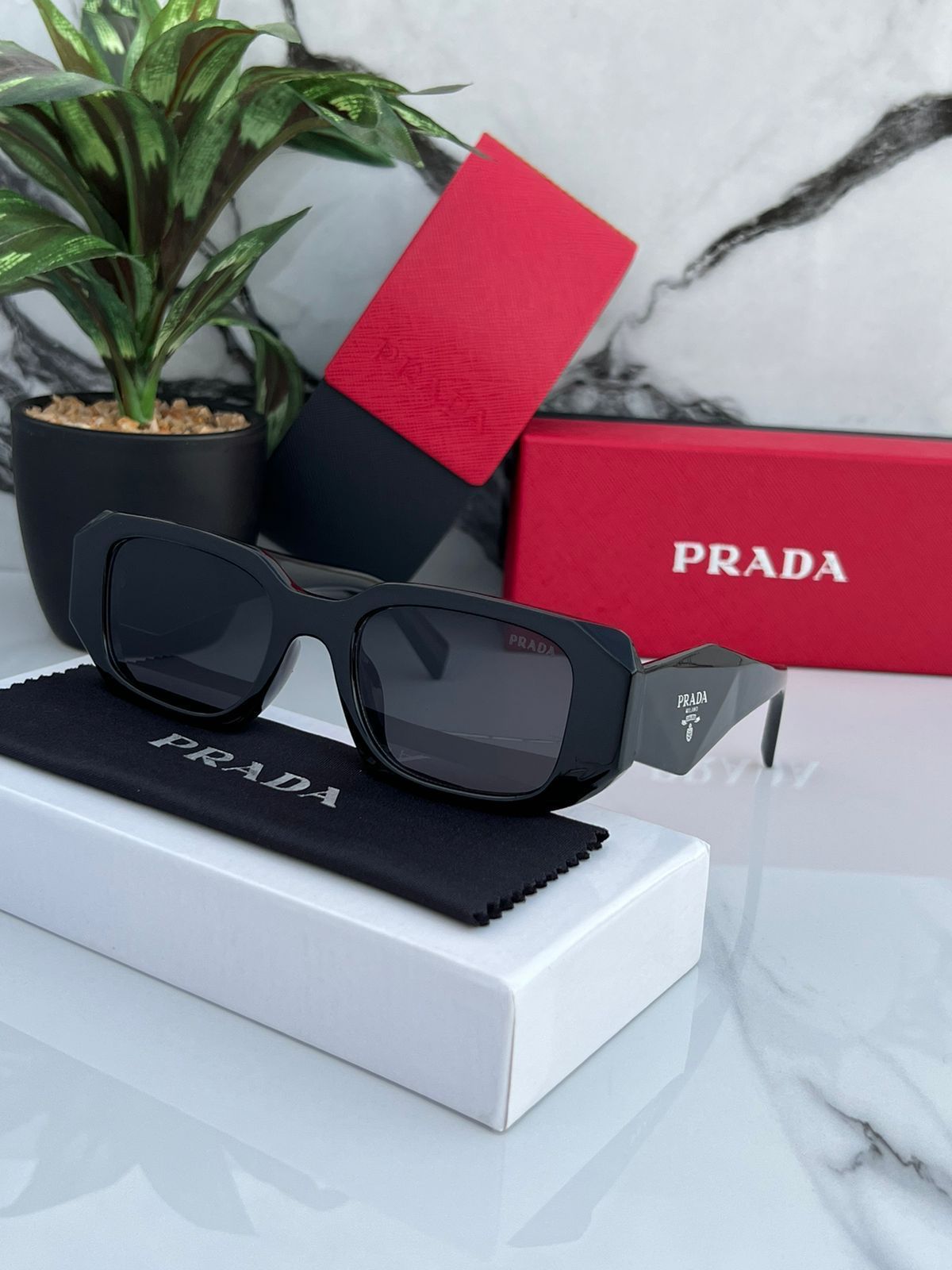 Prada Milano black sunglasses