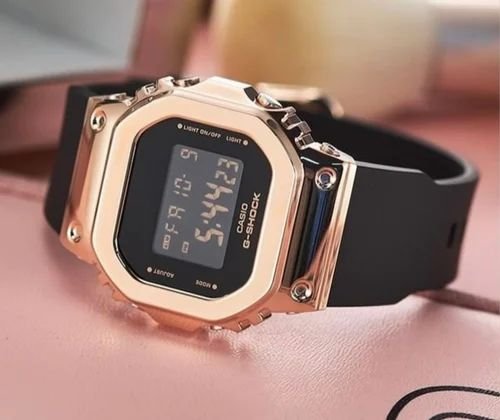 G-shock Gm G993 Rosegold Black Belt Watch