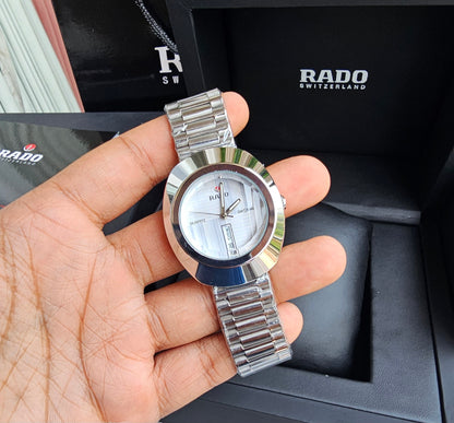 RADO DISTAR SILVER White Metal WATCH