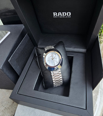 RADO DISTAR SILVER White Metal WATCH