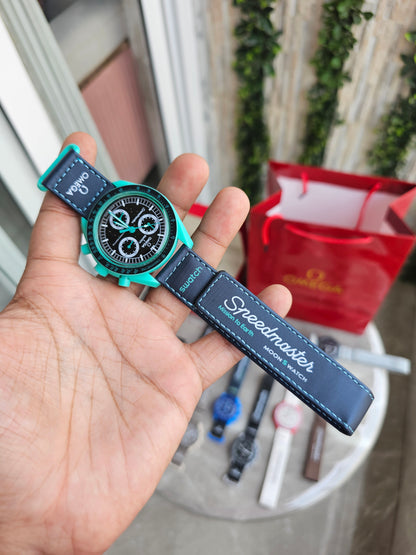 Omega Speedmaster Moonswatch Mitngreen