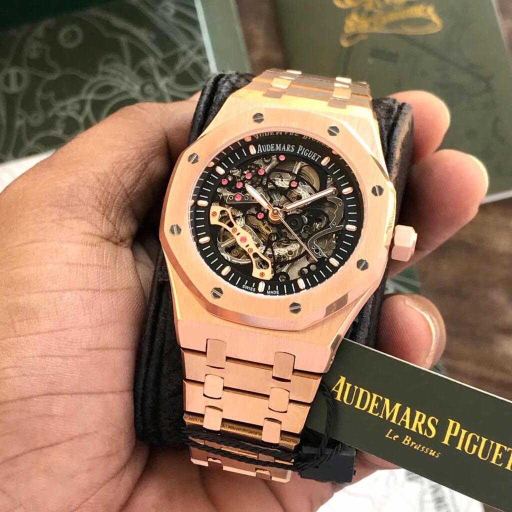 Audemars Piguet Skeleton AP Royal Oak Rosegold Skeleton Metal