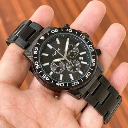 Fossil Banon Metal Black