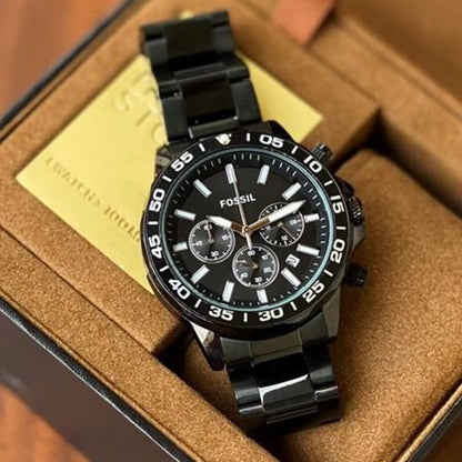 Fossil Banon Metal Black