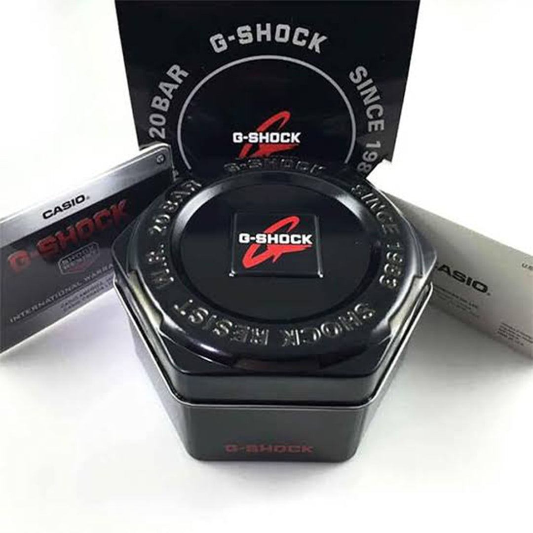 G-shock Black Silver Metal silicon Watch