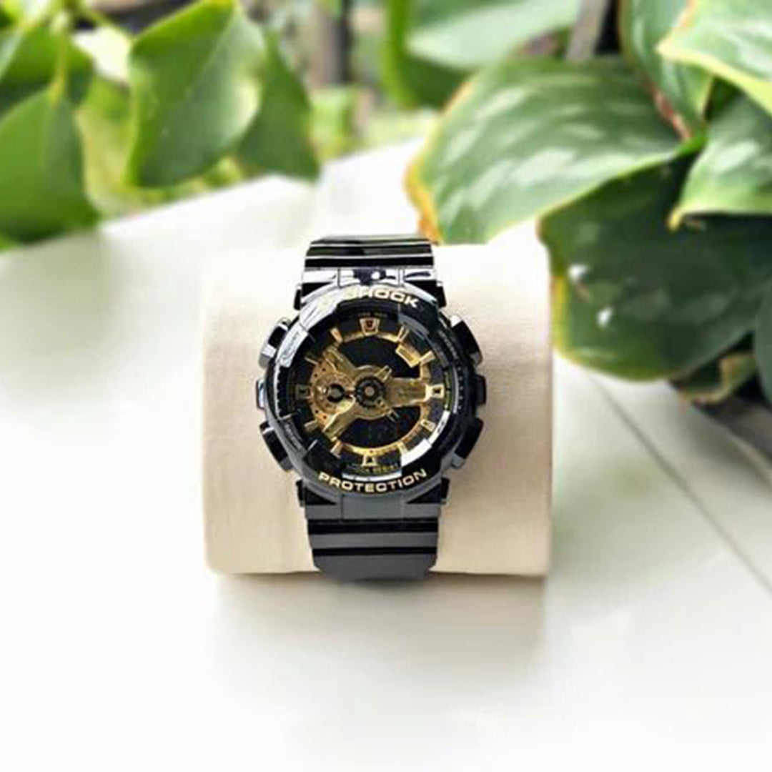 G-shock Black Gold Rubber Watch