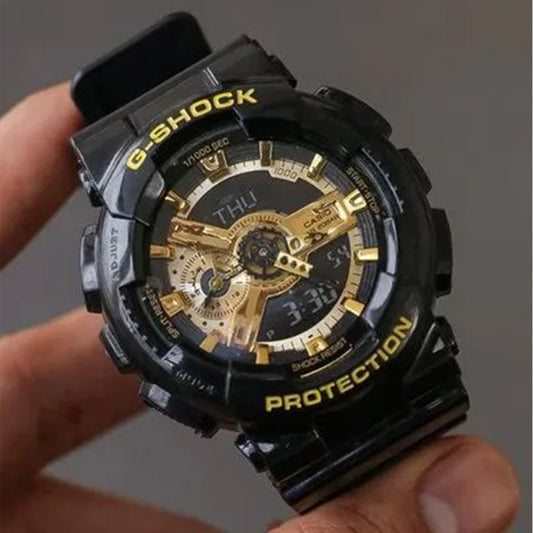 G-shock Black Gold Rubber Watch