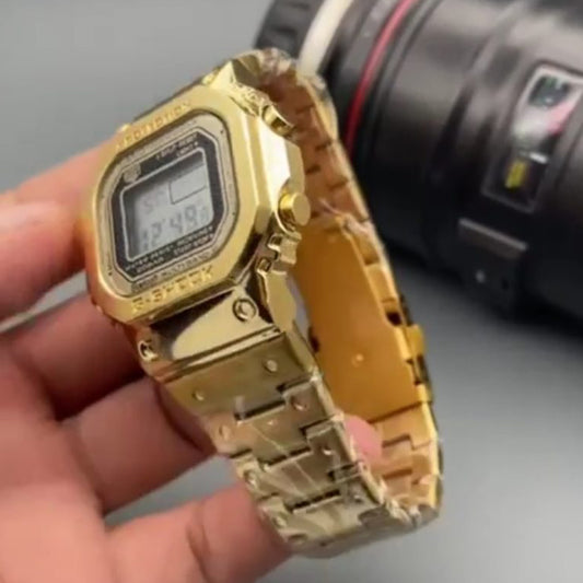 G-shock Gold Metal Watch