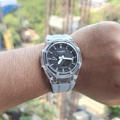 G-shock Grey Silicon Premium Watch