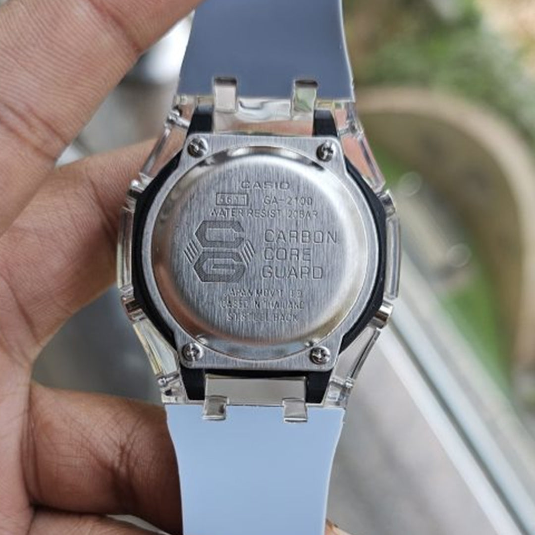 G-shock Grey Silicon Premium Watch