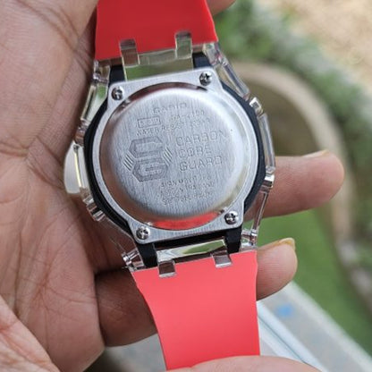 G-shock Red Silicon Premium Watch