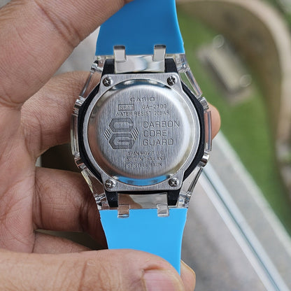 G-shock Sky Blue Silicon Premium Watch