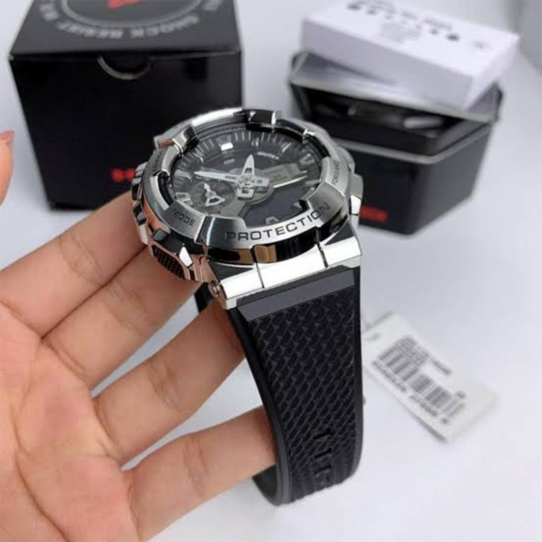 G-shock Stainless Steel Silver Round Watch