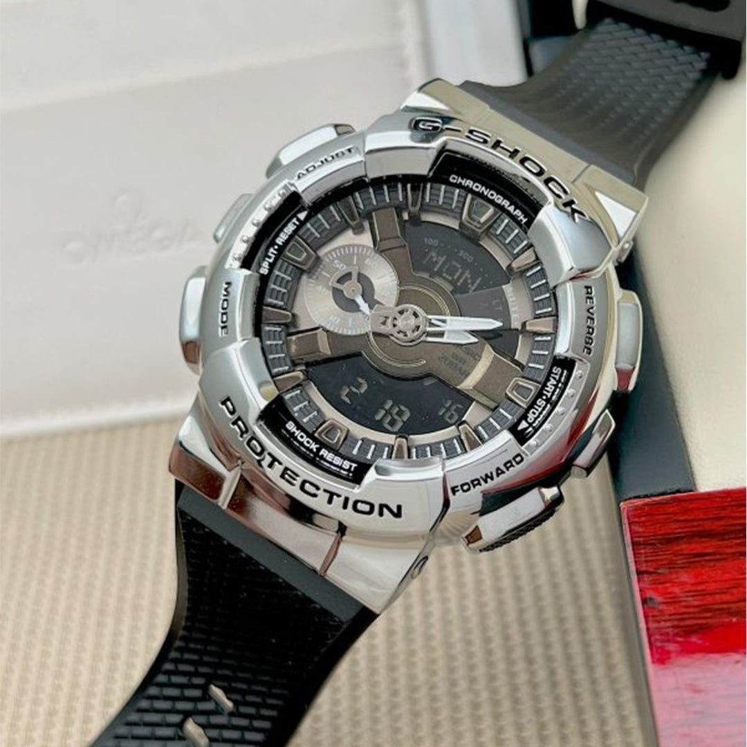 G-shock Stainless Steel Silver Round Watch