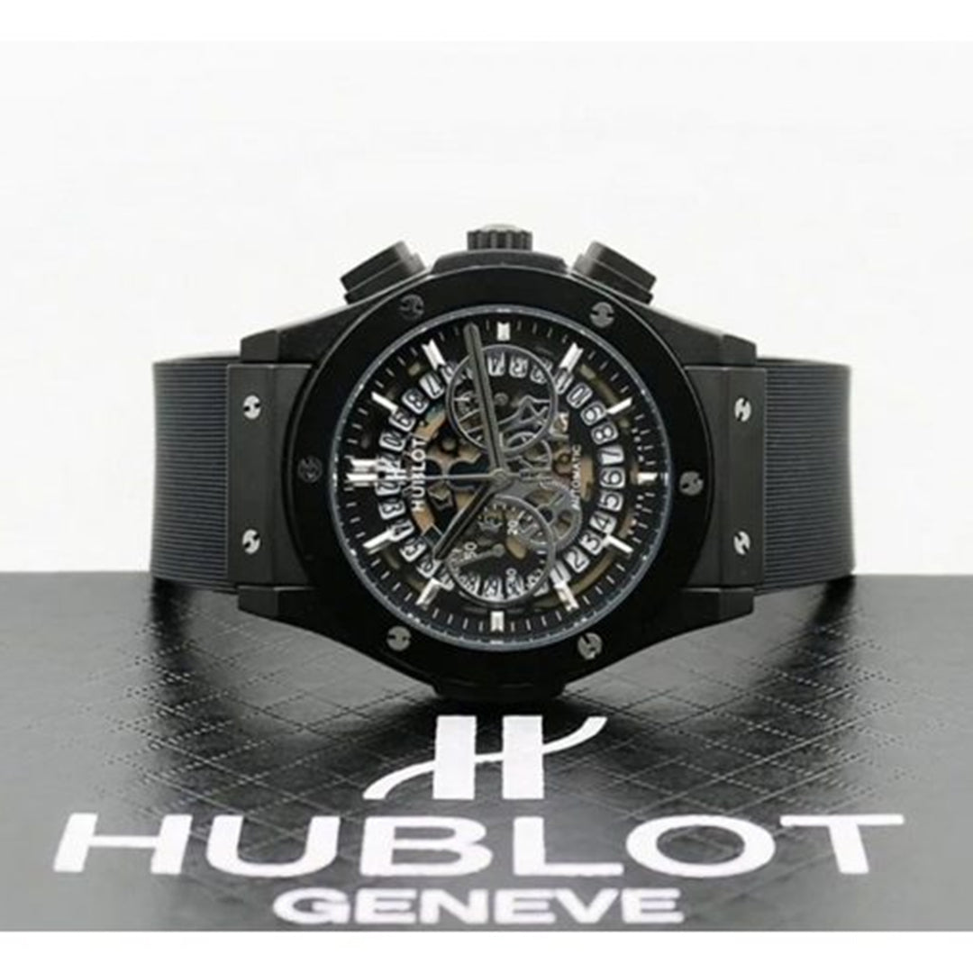 Hublot Black Belt Watch