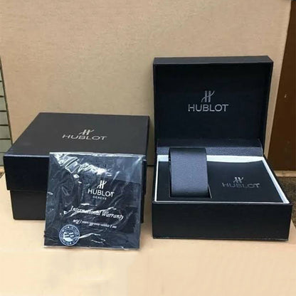 Hublot Black Leather Belt Watch A