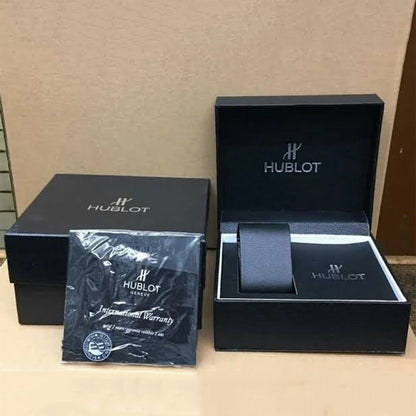 Hublot Black Leather Belt Watch B