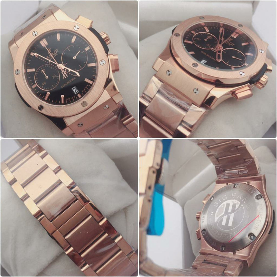 Hublot Rosegold Metal Watch