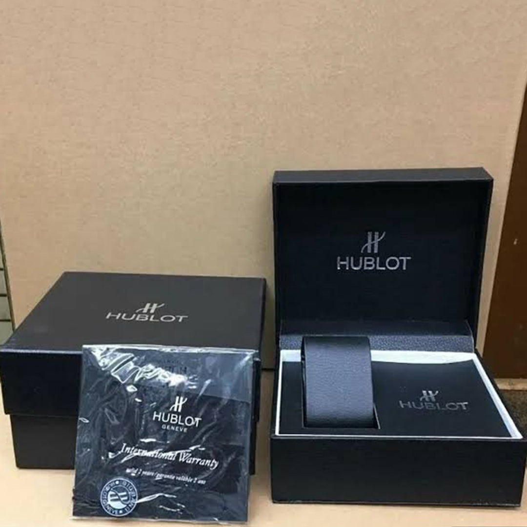 Hublot Silver Grey Metal Watch