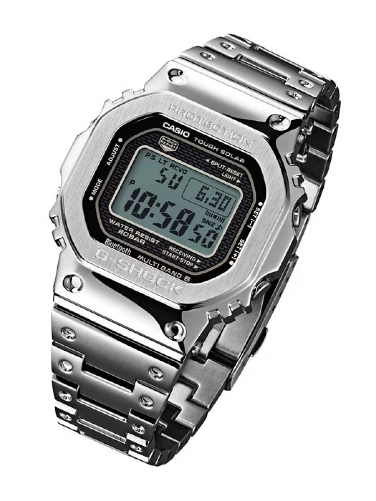 G-shock Stainless Steel Silver Allu Arjun watch