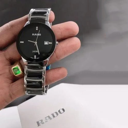 Rado Jubile Stainless Steel Black Silver