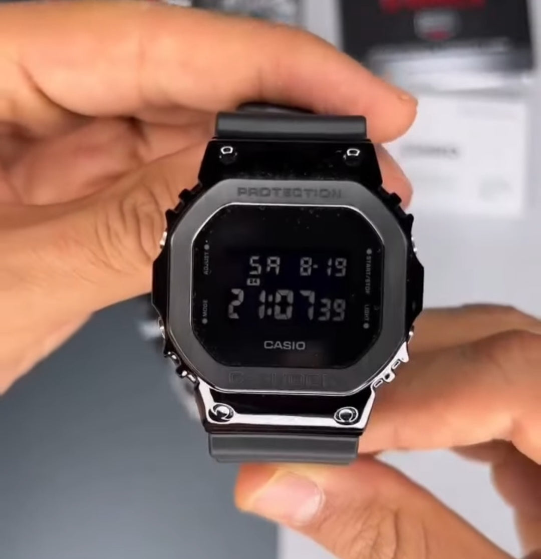 G-shock Gm G993 Black Dial Black Belt Watch