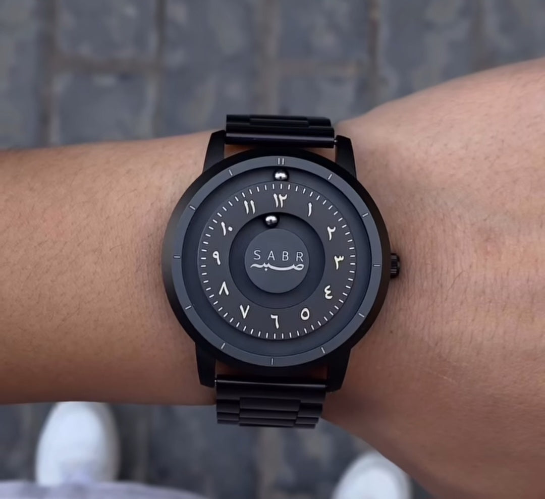 Sabr Matte Black Glassless Watch