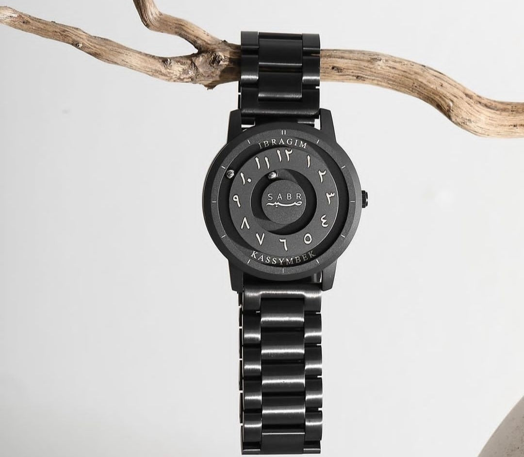 Sabr Matte Black Glassless Watch