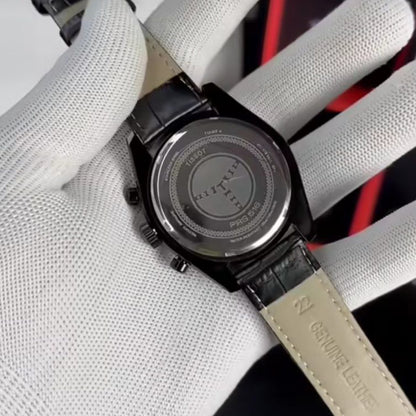 Tissot Black Leather Watch