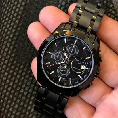 Tissot Couturer Full Black Metal Watch