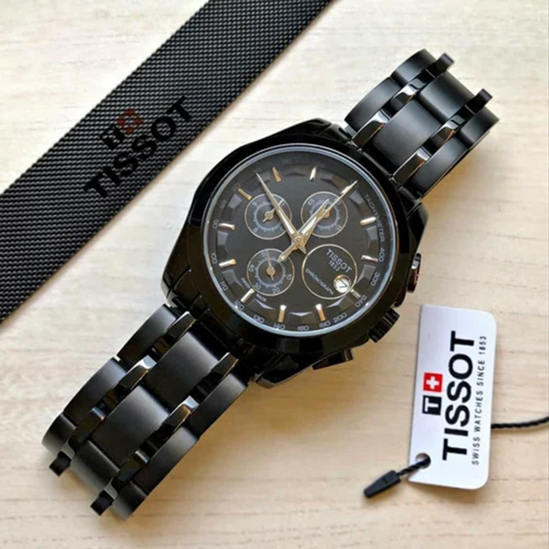 Tissot Couturer Full Black Metal Watch