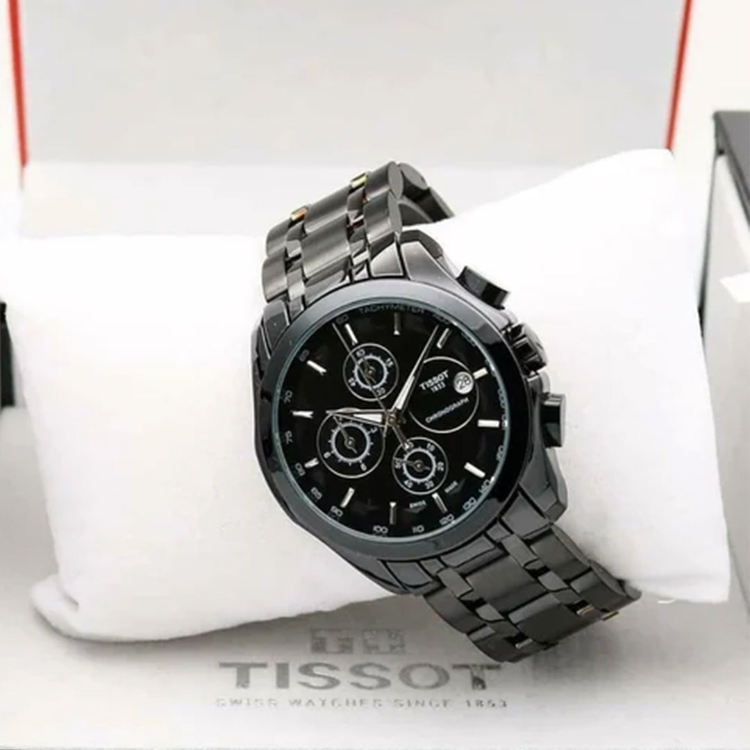 Tissot Couturer Full Black Metal Watch