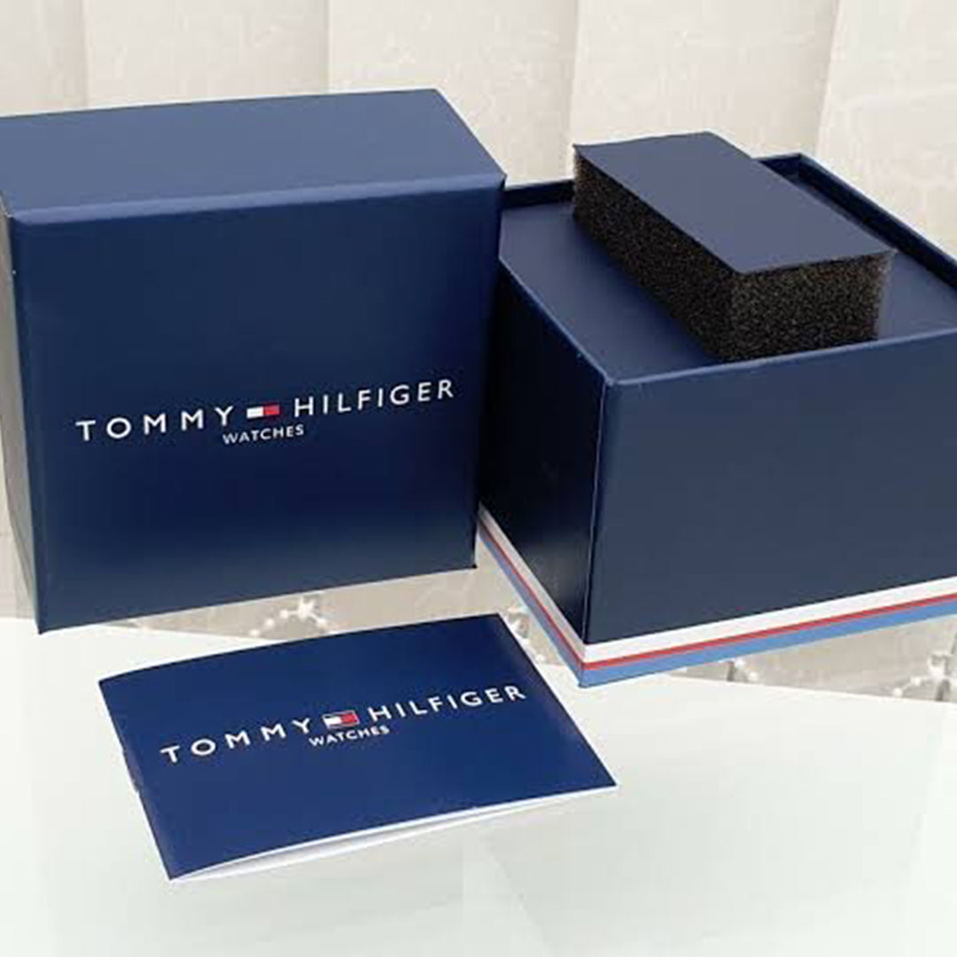 Tommy Hilfiger Black Metal Watch