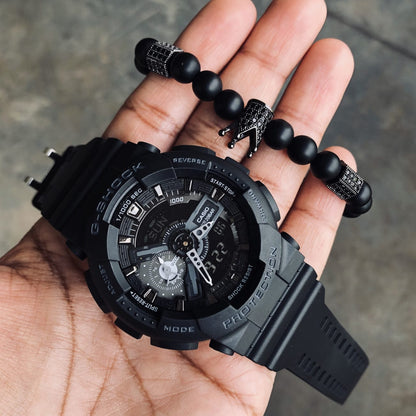 G-shock GA 110 Black Rubber Watch