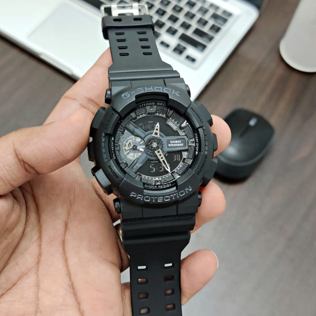 G-shock GA 110 Black Rubber Watch