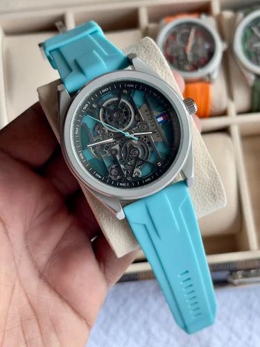 Tommy Hilfiger Sky blue Silicon watch